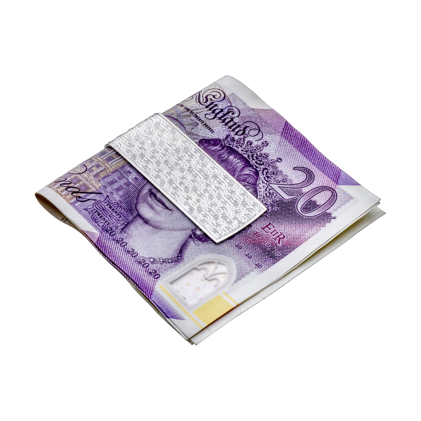 Hallmarked Signature C Money Clip