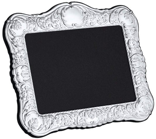 Traditional Sterling Silver Photo Frame with Velvet Back 5" X 7"