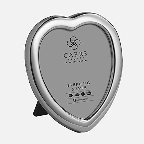 Heart Sterling Silver Photo Frame - 11 x 9cm (4" x 3½")