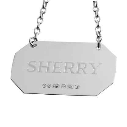 Chamfered Label