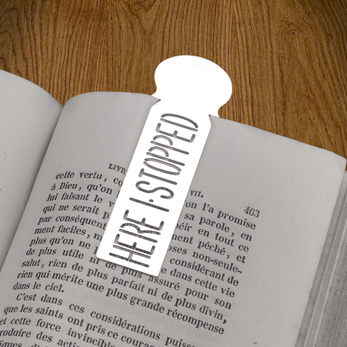 Here I Stopped Bookmark
