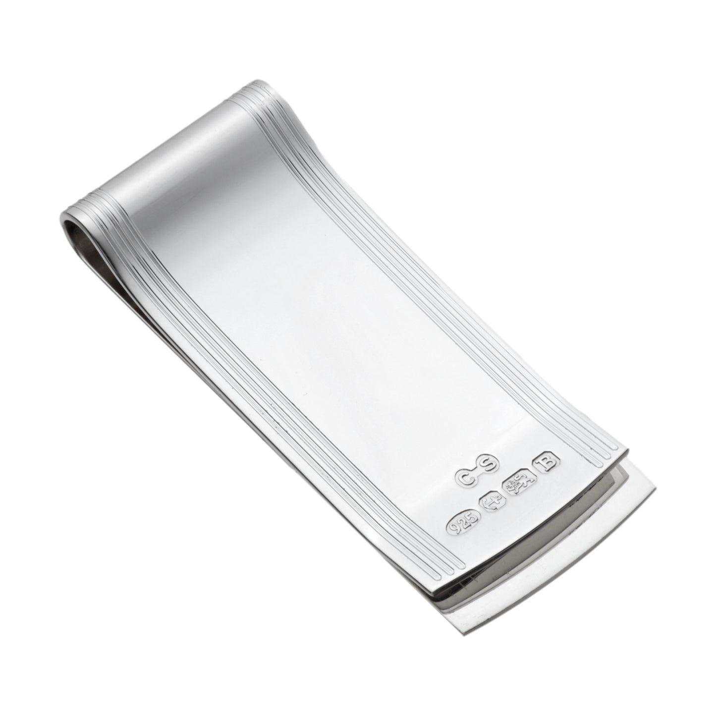 Hallmarked Deco Money Clip