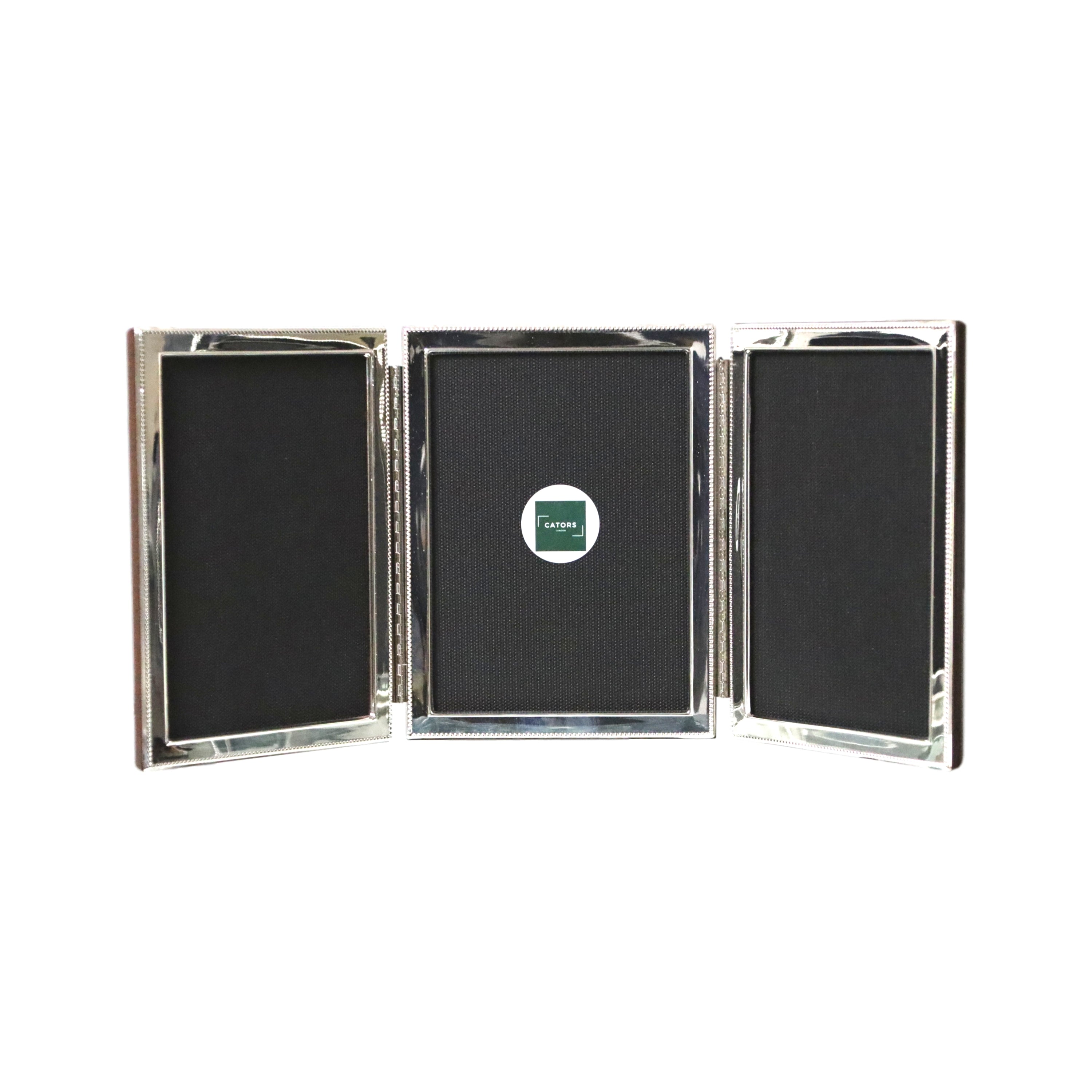 Civer Frame Silver Camden Triple Picture Frame – Cators
