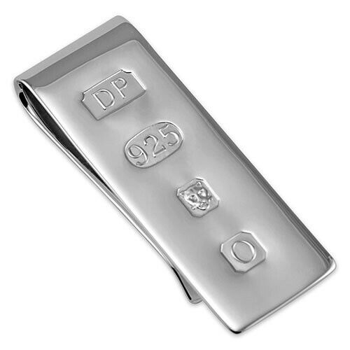 Silver Money Clip - The James Bond Edition