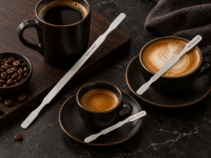 Small Sterling Silver Coffee Stirrer – 9cm