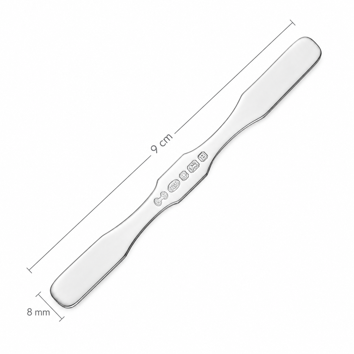 Small Sterling Silver Coffee Stirrer – 9cm