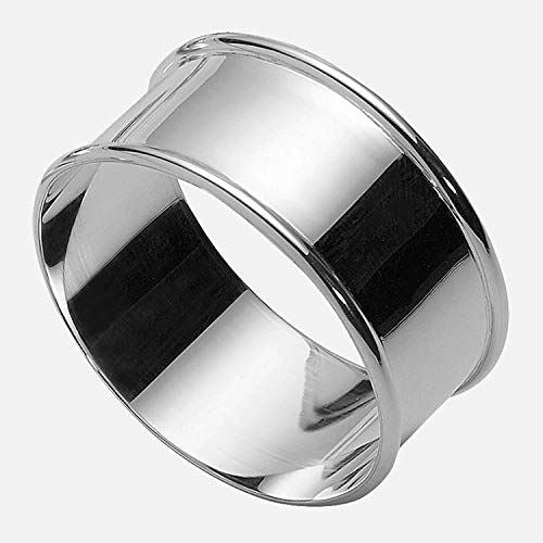 Round Napkin Ring With Wrapped Edge - 45cm (1¾") Long