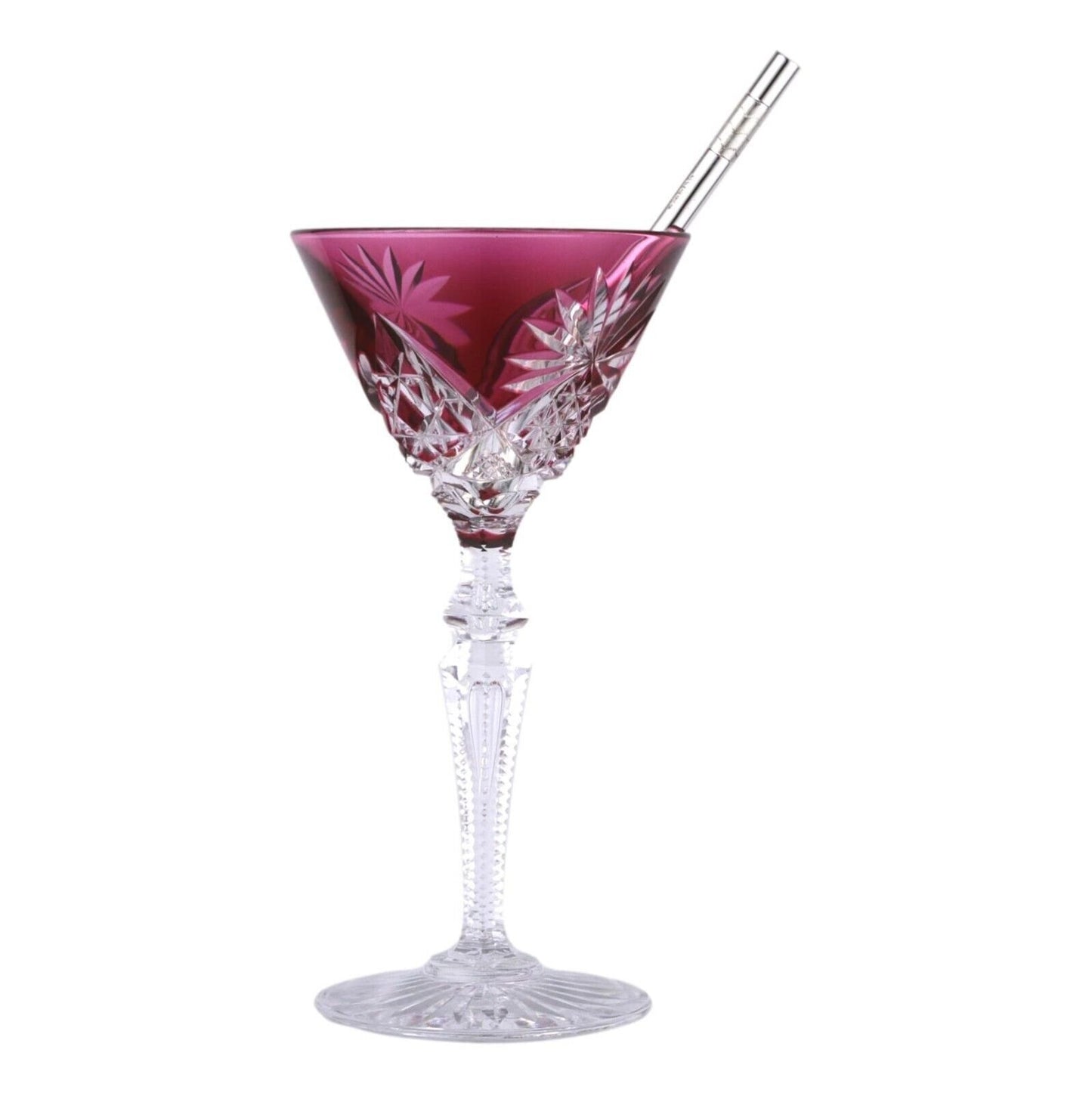 Silver Martini / Short Drinks Straw