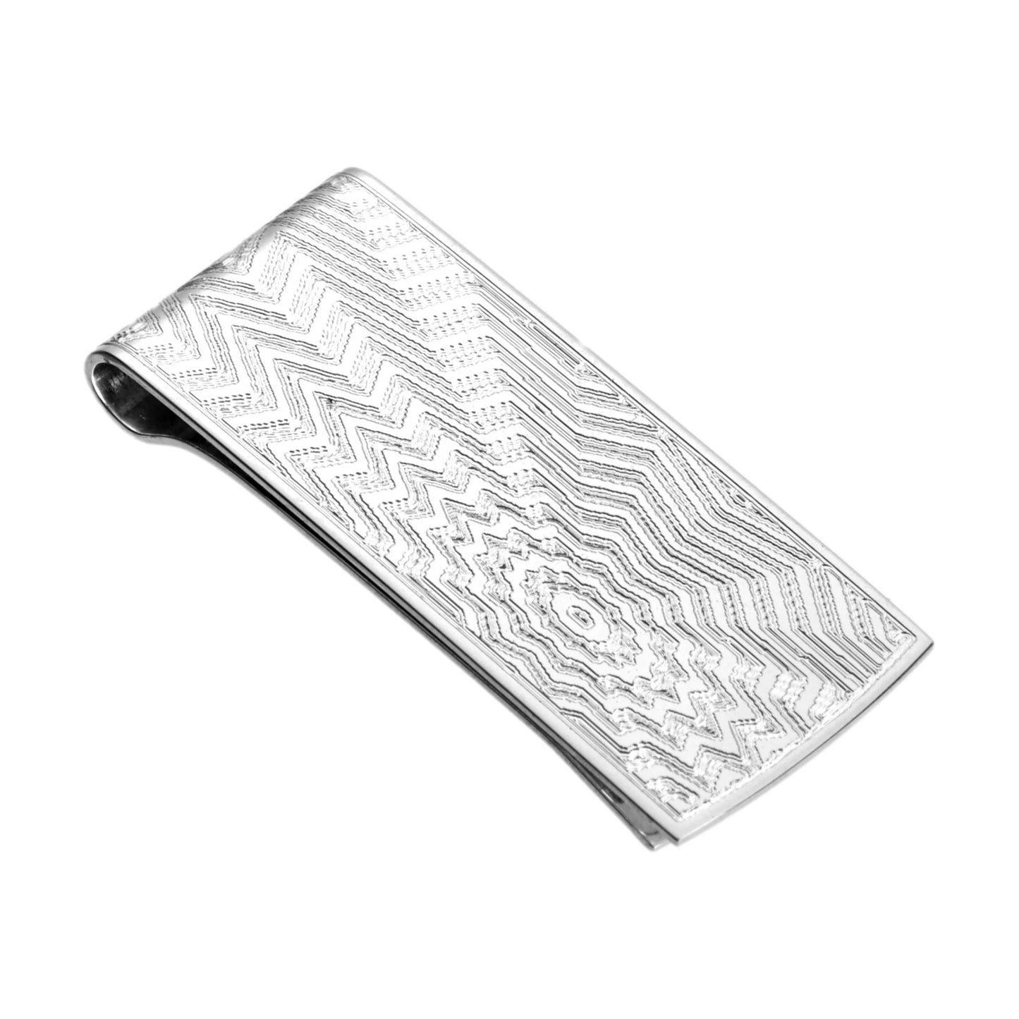 Hallmarked Sunburst Money Clip