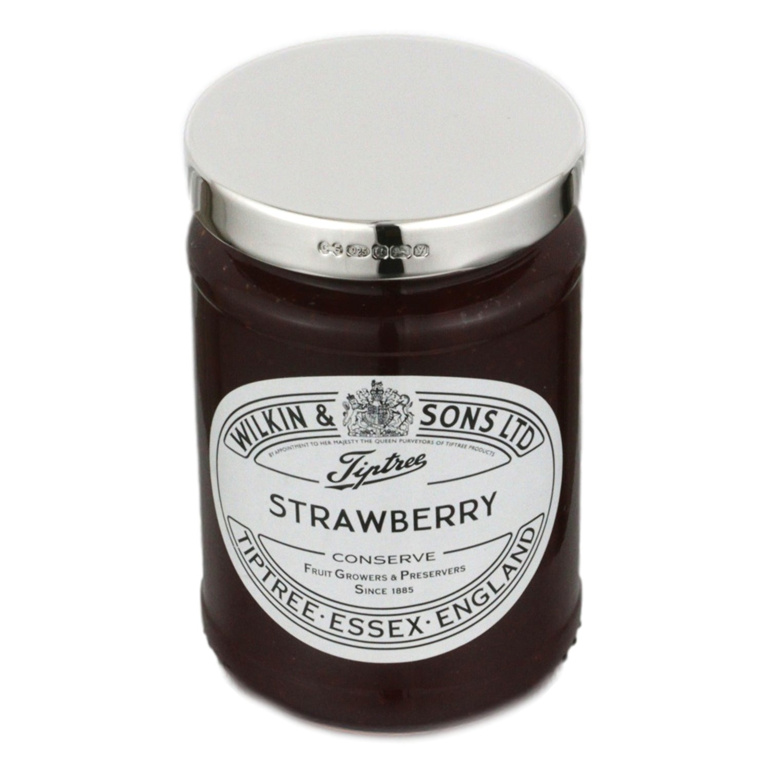 Sterling Silver Lid for Wilkin & Tiptree Jams - 340g