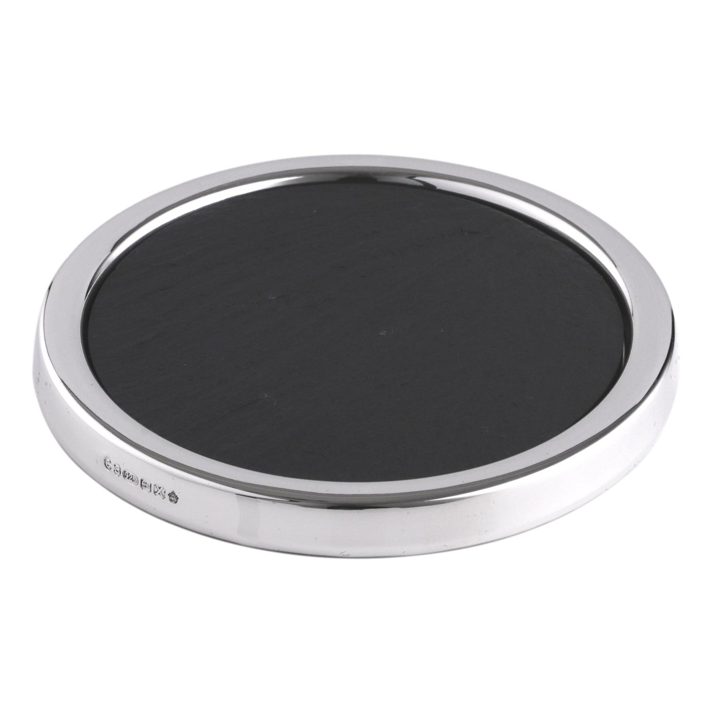 Silver & Slate Coaster